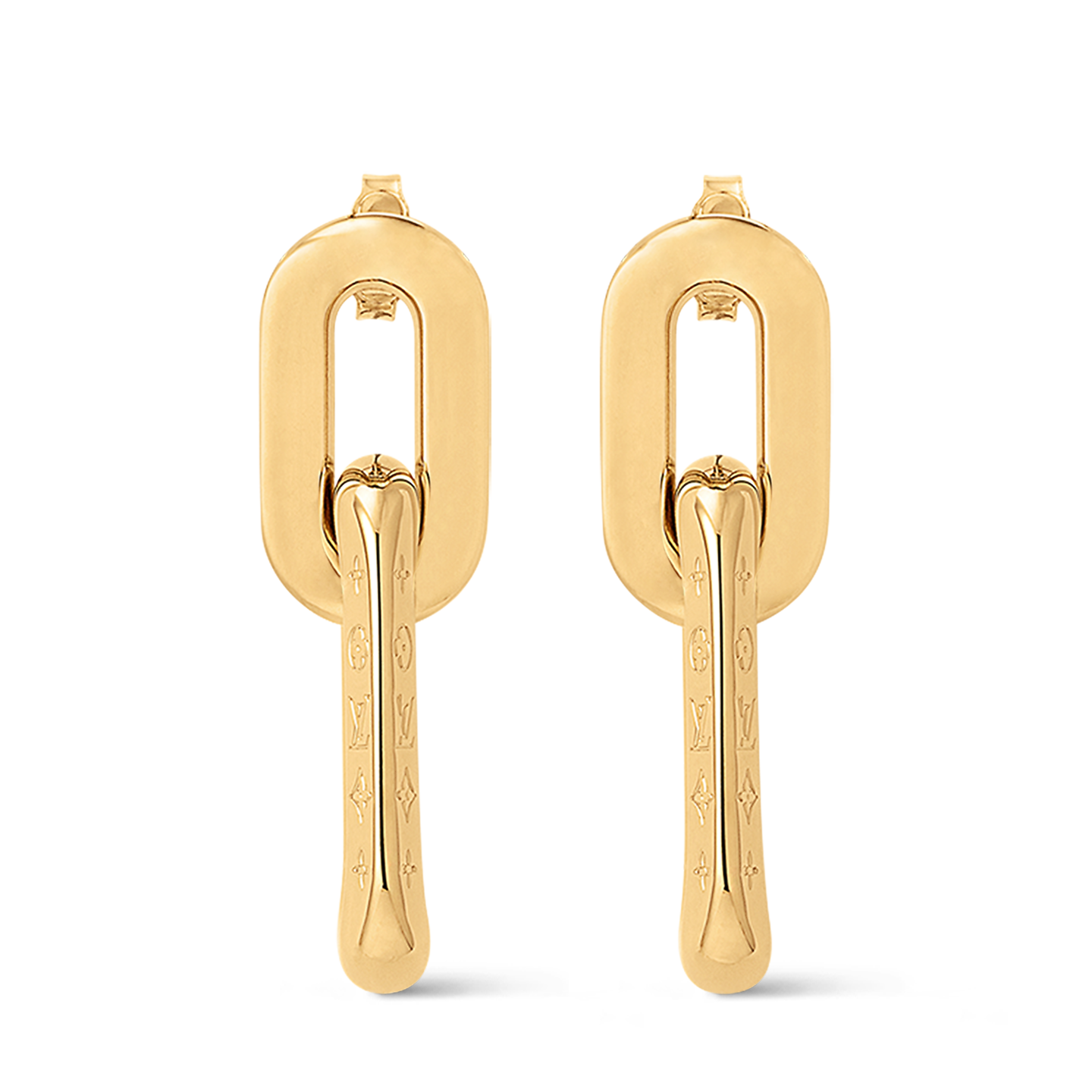 Mark Edge LV Earrings